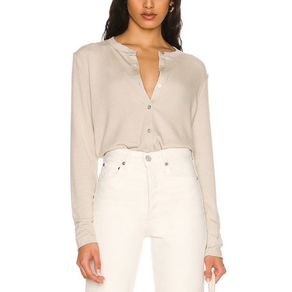 Donni 'Butter' White Duo Cardigan Size M